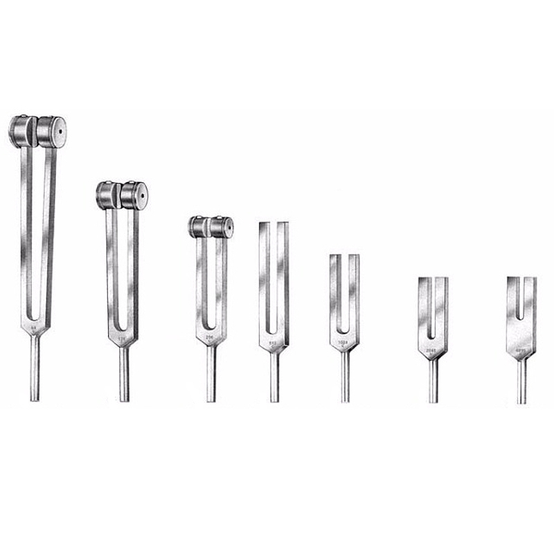 Strumenti per diapason in alluminio Set di strumenti per terapia di vibrazione Tuning Fork Strumenti per diapason in alluminio Strumenti per diapason in alluminio Set di strumenti per terapia con