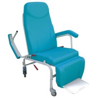 Poltrona ergonomica clinica geriatrica Eco Kinefis Freedom-Mobile: Accompagnamento e riposo con articolazione sincronizzata, arrotolabile