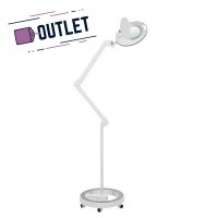 Lampada d'ingrandimento LED Mega+ a luce fredda con cinque ingrandimenti (base arrotolabile) - OUTLET