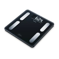 Bilancia diagnostica Beurer BF-400 con calcolo dell'IMC e analisi corporea completa, con portata fino a 200 kg.