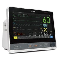 Monitor multiparametrici CX10, CX12 e CX15 per un monitoraggio completo del paziente in ambito clinico.