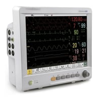 Monitor paziente touchscreen iM80 da 15” per un monitoraggio continuo e avanzato del paziente in ambienti critici.