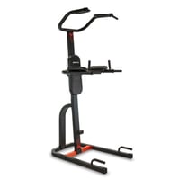 Torre per trazioni e dip per uso domestico: BH Fitness Power Tower G340 con impugnature antiscivolo e supporto ergonomico