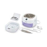 Set per manicure 3 in 1: Beurer MP-200 Studio Nails Pro con lampada UV e aspirapolvere