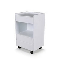 Carrello multiuso in legno TOCKY con 3 cassetti