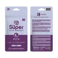 REM Super Patch - Confezione da 28 cerotti: tecnologia vibrotattile non invasiva e senza farmaci che può supportare un ciclo del sonno equilibrato