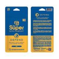 Defend Super Patch - Pacchetto da 28 Patch: La Stimolazione Vibrotattile Facilita il Mantenimento della Salute Generale