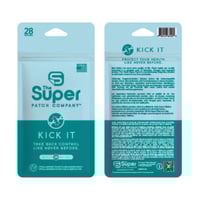 Kick It Super Patch - Confezione da 28 patch. Tecnologia vibrotattile non invasiva: un'alternativa innovativa pensata per aiutarti a raggiungere i tuoi obiettivi di benessere e cambiare le tue abitudini.