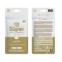 Lumi Super Patch - Confezione da 28 patch: tecnologia non invasiva e priva di farmaci che supporta la routine di cura della pelle per migliorare la luminosità della pelle