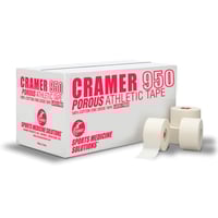 Cramer Tape 950 3,8 cm x 13,5 m: cerotto adesivo anelastico di alta qualità (confezione da 32 unità)