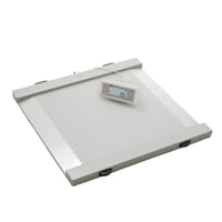 Bilancia elettronica per sedie a rotelle ADE. Portata 300 kg. Codice prodotto: M501680.