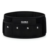 Elettrovalvola Globus Active per magnetoterapia di anca e lombalgia.
