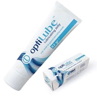 Sterile il tubo del lubrificante gel Optilube 82 gr: la lubrificazione ottimale, solubile in acqua, non grassa