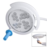 Lampada scialitica LED Mimled 600 25W: 60.000 lux a un metro (diversi ancoraggi disponibili)