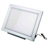 AF400LED negatoscopio extra sottile con cornice in alluminio: formato Din A-4
