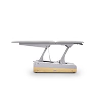 Lettino da massaggio elettrico SWOP 2L SOFT Starter: due sezioni, multiuso, rivestimento senza cuciture e più morbido, motore per la regolazione dell'altezza e ruote retrattili