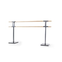 Set supporto con ruote doppia sbarra balletto + Due sbarre