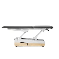 Barella idraulica Swop 2L Pro Hydro Physio: con testata lunga con due pistoni, due leve per regolare l'altezza e 4 ruote con rotazione a 360º