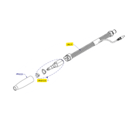 Gruppo interno - Accessorio manipolo per Micromotore con Aspirazione Kinefis Vortix da 40.000 giri/min