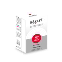 Ago per agopuntura Agupunt - Manico in rame senza guida. Contenitore di carta individuale (100 unità)