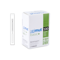 Ago per agopuntura - tipo cinese con manico in argento con testina e senza guida (Azimuth Basic+): il miglior rapporto qualità prezzo sul mercato