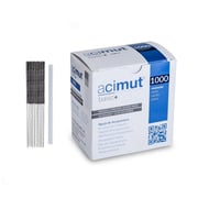 Ago in acciaio siliconico con impugnatura coreana e guida 1000 unità: borsa 10 unità + 1 guida