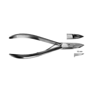 Pinza piatta Aesculap a becchi mezzotondi da 13 cm
