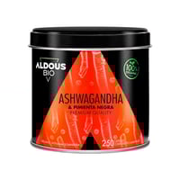Ashwagandha biologico Aldous con pepe nero (250 capsule)
