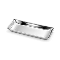 Vassoio porta-aghi grande in acciaio inox 6,6 x 13,8 cm: Strumenti per agopuntura