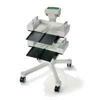 Bilancia elettronica ADE per pazienti allettati: Peso massimo 500 kg, quattro sensori, Classe III (categoria medica)