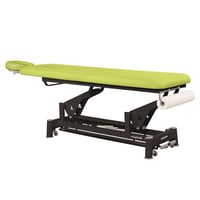 Barella elettrica ecoposturale: una scocca con struttura a biella nera e poggiatesta T43 (70 x 188 cm)