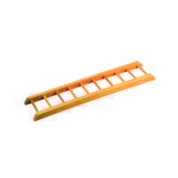 Scala di spalle e mani dieci gradini