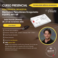 CORSO DI FORMAZIONE IN FISIOTERAPIA INVASIVA – ELETTROLISI PERCUTANEA GUIDATA DA ULTRASUONI - TEAM APS-e4 - 20 e 21 NOVEMBRE 2026 - IN PRESENZA