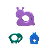 Confezione composta da 4 mini arazzi di varie forme