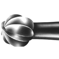 Fresa in acciaio al carbonio: abrasione grossolana