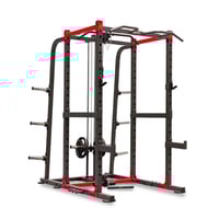 Pulley Cage BH Fitness: gabbia multi-esercizio con carrucola integrata, barra per trazioni e arresti di sicurezza