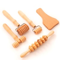 Kit per la terapia del legno facciale: ideale per il ringiovanimento (cinque elementi)