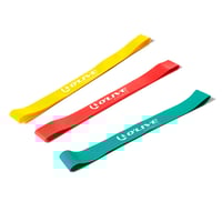Elastic Loops O'Live Rubberband: Ideale per lavori di forza ed equilibrio (mini bande)
