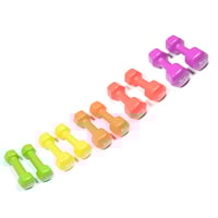 Coppia di manubri in vinile O'Live (diversi pesi)