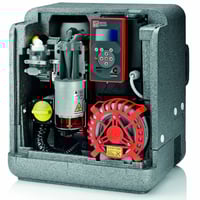 Sistema di aspirazione Micro Smart Cube Cattani con separatore di amalgama, insonorizzazione e connessione Wi-Fi