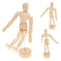 Manichino Snodato di Legno 30 cm