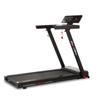 Tapis roulant Nyman Ultra-pieghevole BH Fitness: con velocità fino a 16 km/h e una superficie di corsa di 45 cm