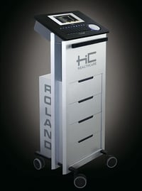 Unità per terapia con onde d'urto Shocklogar, con carrello