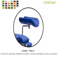 Supporti per gambe per lettino da visita elettrico a 2 sezioni CassE-301R per ginecologia