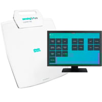 Piattaforma di neuroriabilitazione Physiosensing Rehab III: piattaforma di pressione per la valutazione e l'allenamento dell'equilibrio. Ideale per neuroriabilitazione, riabilitazione fisica e posturografia.