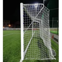 Set di porte da calcio in alluminio 7 120x100 mm fisse