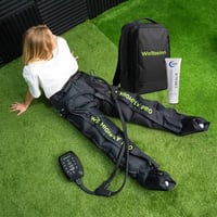 Stivali per pressoterapia ad alte prestazioni HighFly Pro + zaino + 1 crema Kinefis Cirkalia Professional da 200 ml in omaggio