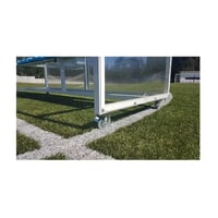 Set di quattro ruote per la traslazione del banco sostitutivo