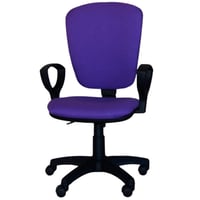 Sedia ergonomica girevole Udine Economy: Con struttura nera, braccioli e rivestimento Baly (tessile), Bonday o ecopelle