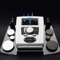 Supporto in plexiglas per apparecchiature Globus DiaCaRe 5000 e Tecar Beauty 6000